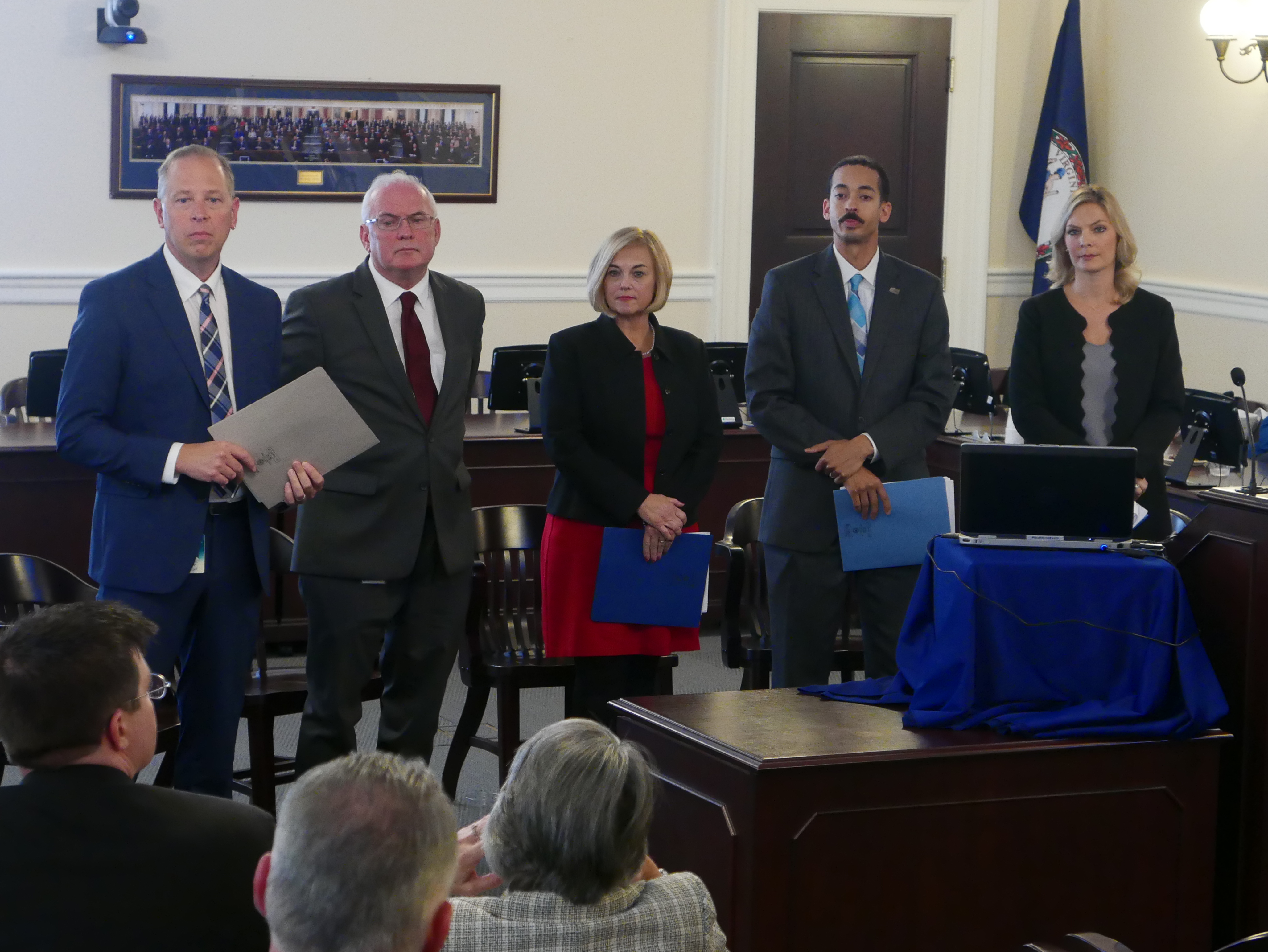 A “leadership challenge” encompasses and culminates VEI where participates are grouped and research a chosen relevant topic. The groups present to a panel of leaders at graduation held at the state Capitol.