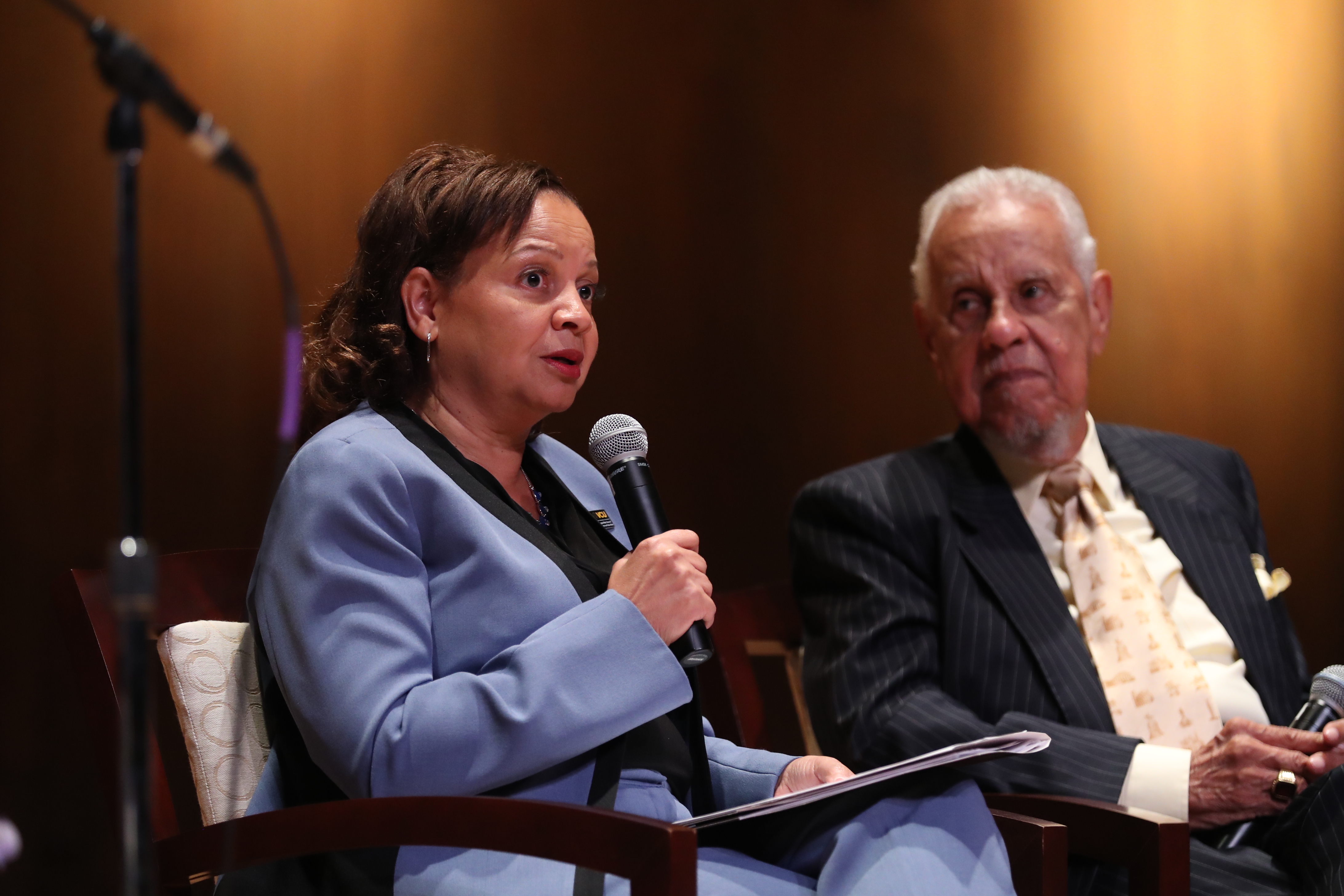 Dean Susan Gooden at the 2024 Wilder Symposium.