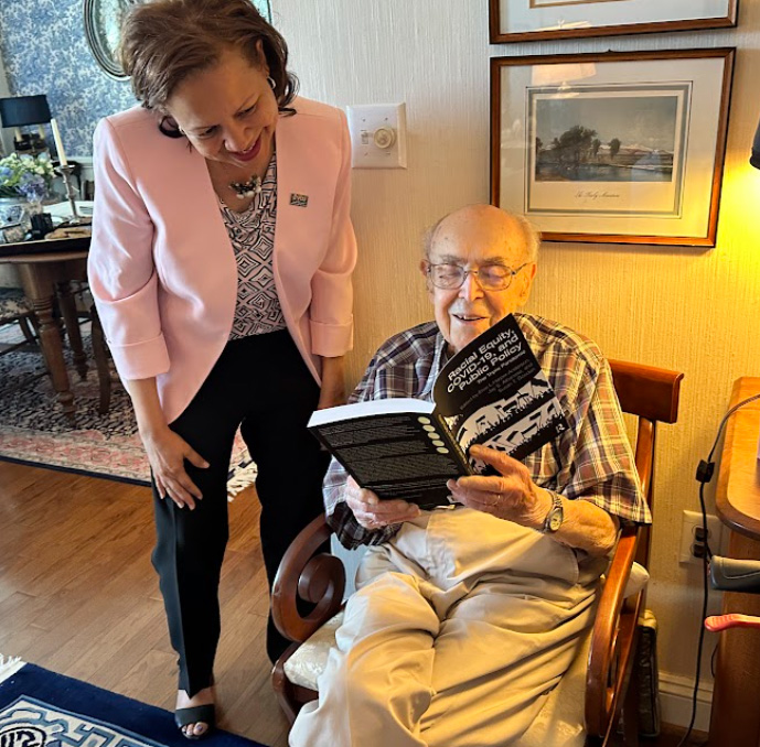 Wilder School Dean Susan T. Gooden and Dr. Laurin Henry review a new book, “Racial Equity, COVID-19, and Public Policy: The Triple Pandemic.”