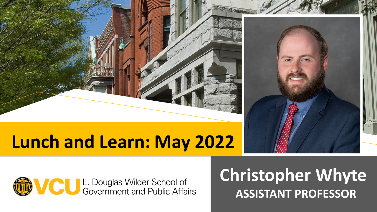 Join Wilder School Assistant Professor Christopher White for this discussion on international cybersecurity and cyberwarfare.