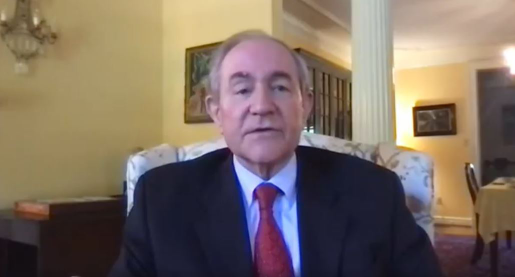 James Gilmore, the former U.S. ambassador and leader of the Gilmore Commission, says the country is better prepared to handle threats, but also warns of dangers posed by cyberattacks and misinformation.